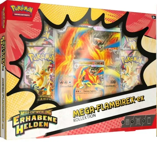 Pokemon Mega-Flambirex-ex Kollektion